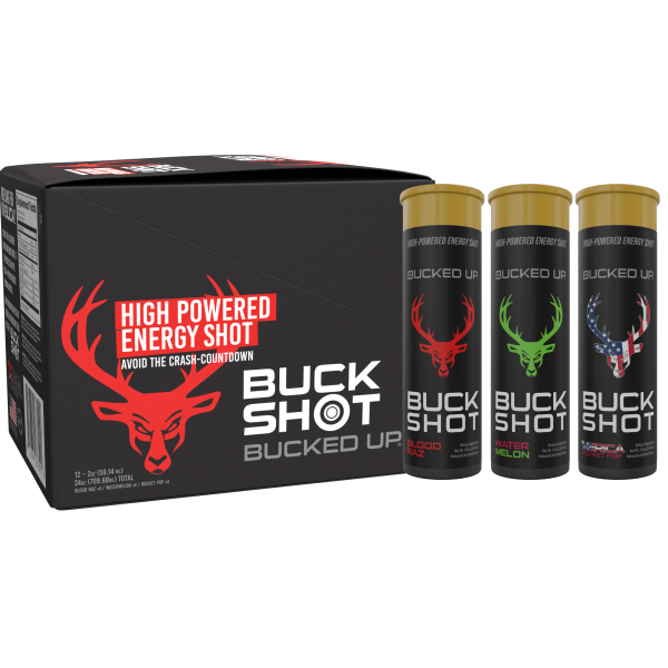Buck Shot 12 Pack Bucked Up